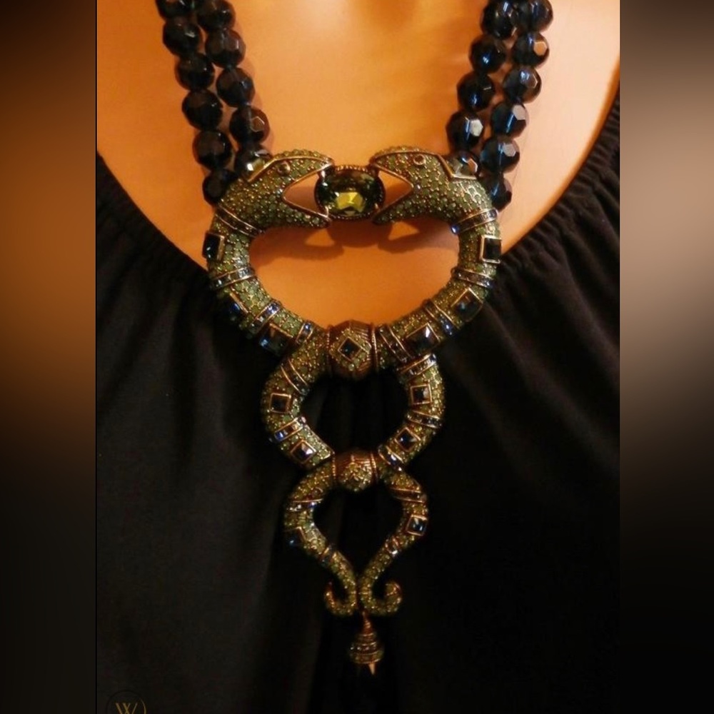 Spellbound Necklace By Heidi Daus Vintage & Rare - image 3